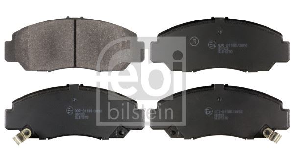 FEBI 170650 Ön Fren Balata Honda Civic 1.6l R16a2 R16b2 Vtec Sedan Fd6 Fb7 Kasa 06-16 / 1.8l R18a2 Fd7 Kasa 06-12