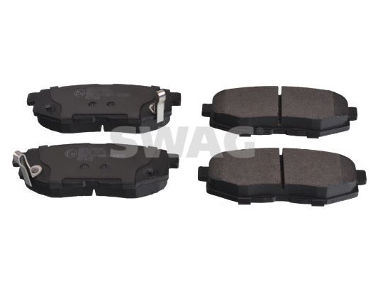 SWAG 33106362 Arka Fren Balata Subaru Forester 2.0l Ej20 X Sg 03-08 2.0l Ee20 Sj 13-> / Brz 2.0l Fa20 Zc6 12-> / Tribeca 3.0l Ez30 B9 05->