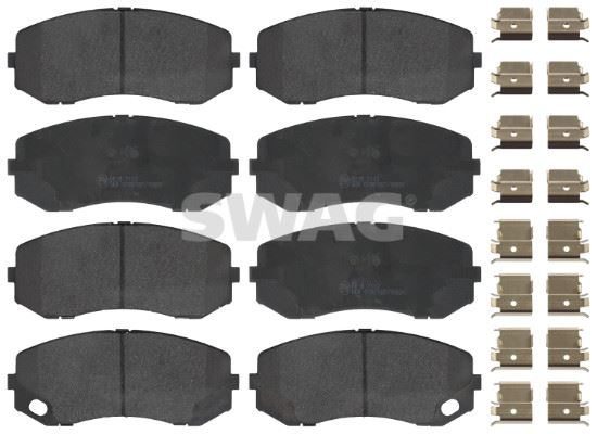 BLU-ADC44274 Balata Fren On/Arka (Mitsubishi  Fuso Canter 06/ 711  8 Parca  )