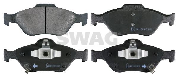 SWAG 33106452 Fren Balatasi Takimi Diskli Fren Toyota Febi 116402