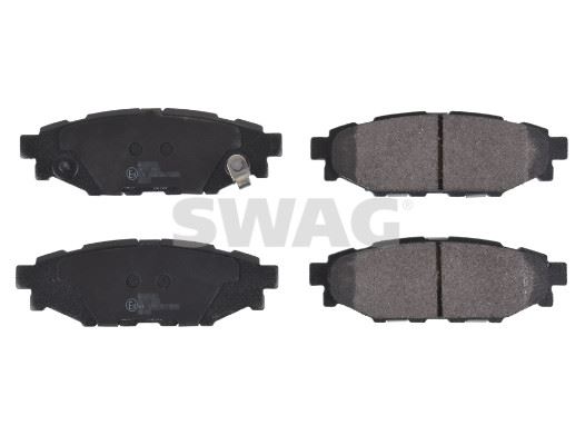 SWAG 33107329 Arka Fren Balata Subaru Forester 2.0l Ej20 Sh Benzinli 08-13 / Impreza 1.5l Ej15 Awd Ge3 06-> / Outb Ack 2.0l 2.5l 03-> / Legacy 2.0l Ej20 Ee20z Bl 03-09