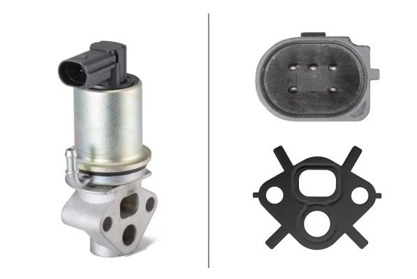 HELLA 6NU010171371 Egr Valfi Vw Bora - Caddy - Golf - Polo 1.6 Apf-Avu-Aur-Bfq / Audi A3 1.6 Bgu