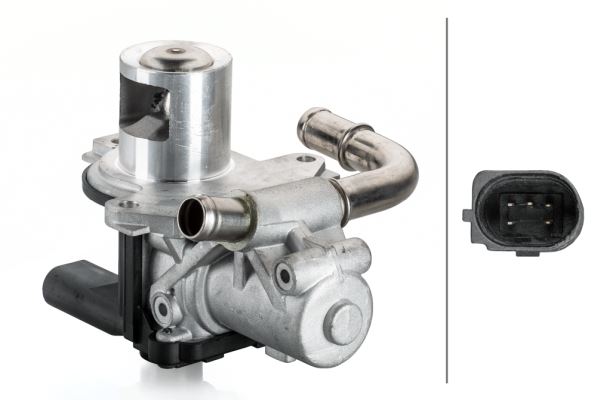HELLA 6NU014864081 Egr Valfi Renault Clio Iii 05>12 Clio Iv 12>21 Kangoo Ii 08> Fluence 09> Symbol Iii 13> Dacia Duster 10> Dokker 12> Nissan Qashqai 11> Juke 10> 1.5dci K9k