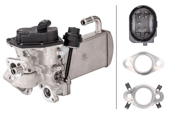 HELLA 6NU358167031 Egr Soğutucusu Valfi Audi A4 07 > A6 11 > Q5 09 > 2.0 Tdi