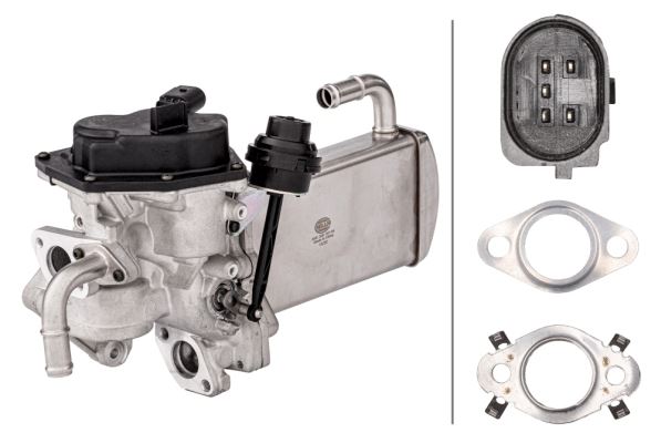 HELLA 6NU358167041 Egr Soğutucusu Valfi Vw T5-T6 2.0 Tdi