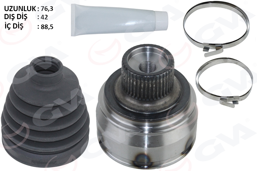 GVA 4475271K Aks Kafasi Diş A4-A5 1.8 Tfsi-2.0 Tfsi-2.0 Tdi 08- Caba-Cdha-Cabb-Cdhb-Caeb-Cdnc-Cglc 1.8 Tfsi-2.0 Tfsi-2.0 Tdi