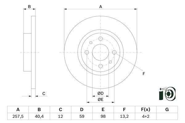 BOSCH 0986479E65 Fren Sistemleri