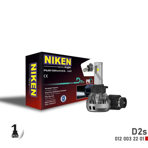 NIKEN 0120032201 Led Xenon Pro Serisi D2s 1 Adet