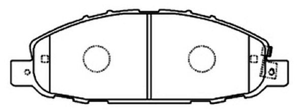VAL-670021 Balata Fren Arka-( Nissan   Urvan 02-13 )