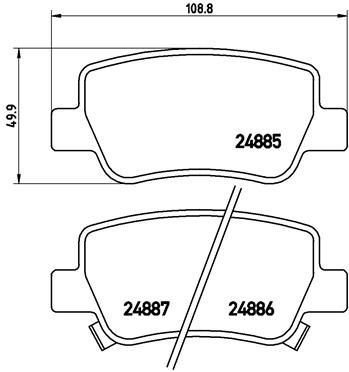 ERA 671057 Keçeli Rondela Toyota Bmw