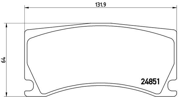 VALEO 671701 Arka Balata Jaguar Xk 06-14