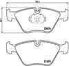 VALEO 671811 Ön Disk Fren Balatasi Bmw M3 01/94 - 12/07 Bmw M5 10/88 - 09/95
