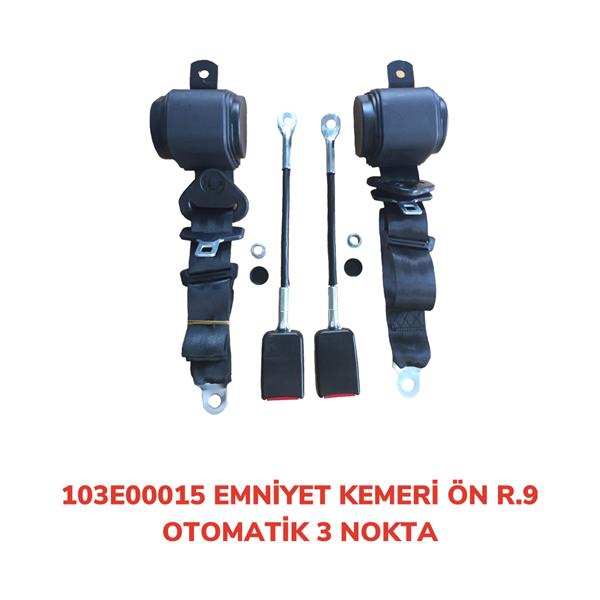 AFT 103E00015 Emniyet Kemeri Ön 3 Nokta Otomatik R9
