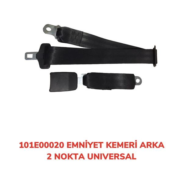 AFT 101E00020 Emniyet Kemeri Arka 2 Nokta Statik Universal