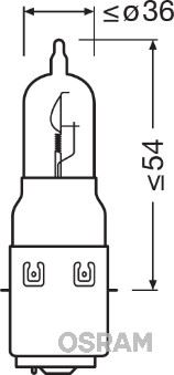 OSM-64327 Ampul - Original Motorcycle