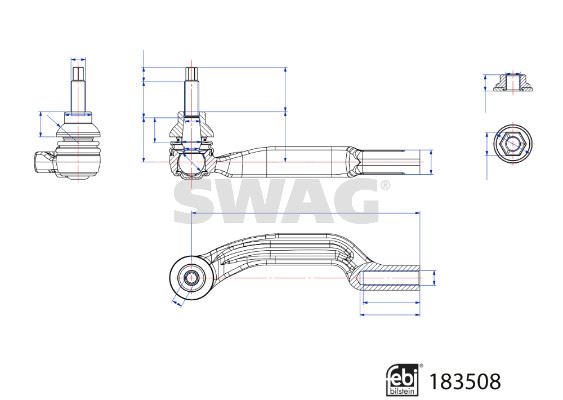 SWAG 33109000 Rot Basi