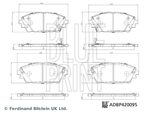 SKF VKBP81376A Fren Balata Seti Mazda 3 Hatchback Bp 3 Saloon Bp Cx-30 Dm