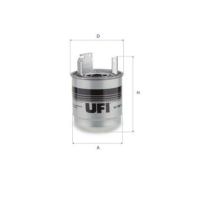UFI 2416100 Yakit Filtresi Renault Kadjar 18> Koleos Ii 19> Nissan Qashqai Ii 18> J11 X-Trail Iii 18> 1.5 Blue Dci 2.0 Blue Dci Oe