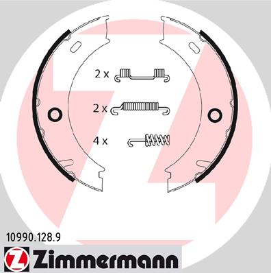 ZIMMERMANN 10990.128.9 El Fren Balatasi Sprinter Lt35 06 > 986487611-Gs8433-Gs8466