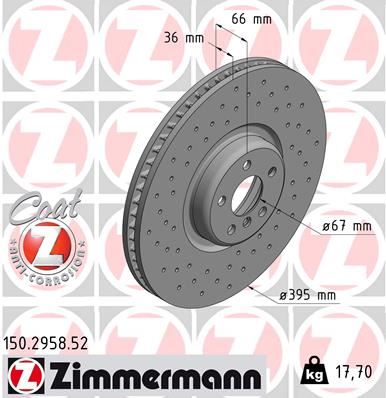 ZIMMERMANN 150.2958.52 Fren Aynasi 0986479f55