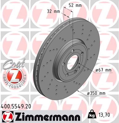 DELPHI BG9525C Fren Diski Tekli Paket -Boyali Delikli-Yüksek Karbon Ön Mercedes-Benz A45 Amg Cla35 Amg Cla45 Amg G La35 Amg Gla45 Amg Glb35 Amg 04/2019>
