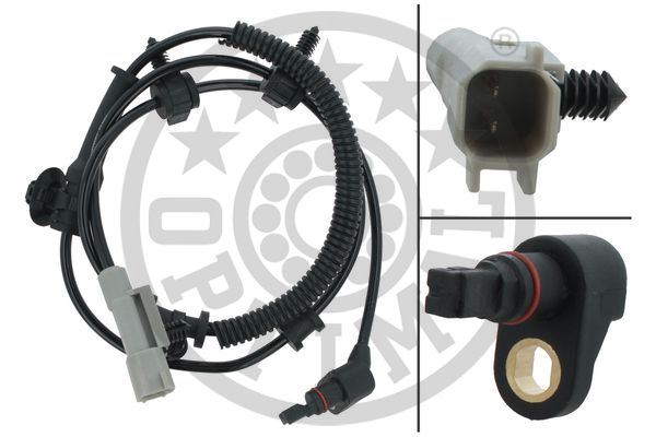 OPTIMAL 06-S824 Tekerlek Hiz Sensörü Jeep Commander Xk Xh Grand Cherokee Iii Wh Wk Grand Cherokee Iv Wk Wk2 Grand Cherokee Mk Ii Wj Wg 1999/04 >