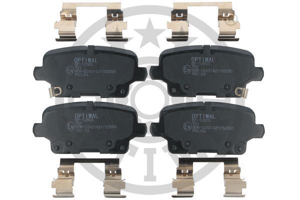 OPTIMAL BP-12803 Arka Fren Balatasi Opel Insignia B 17>16 17 İnç