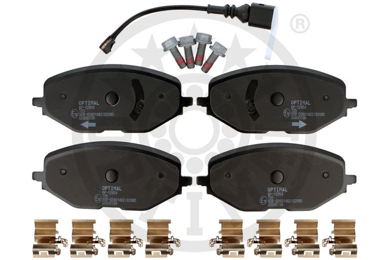 OPTIMAL BP-12954 Fren Balata Seti Diskli Fren Audi A3 Limousine 8ys A3 8ya Cupra Leon Kl1 Leon Sportstourer Kl8 S Eat Leon Kl1 Leon Sportstourer Kl8 Skoda Octavia Iv Nx3 Nn3 Octavia Iv Combi Nx5 Vw Caddy V Box
