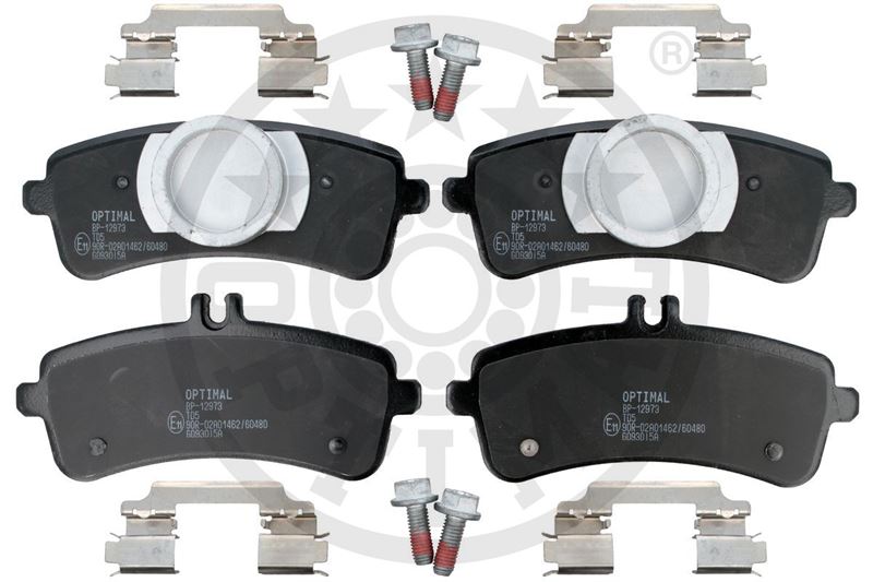 OPTIMAL BP-12973 Fren Balata Seti Diskli Fren Mercedes-Benz Amg Gt X290 C-Class Convertible A205 C-Class C205 C-Cl Ass T-Model S205 S-Class W222 V222 X222 S-Class Convertible A217 S-Class C217 Sl R231 2012/01