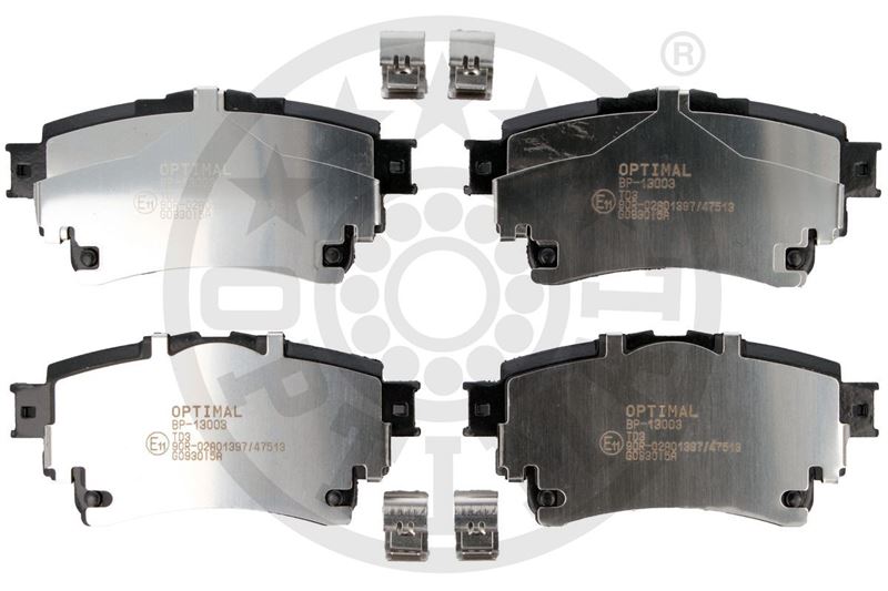 OPTIMAL BP-13003 Fren Balata Seti Diskli Fren Lexus Nx Ii A2 H2 Ux Aa1 Ah1 Ma1 Suzuki Across A5z Toyota Corolla E 21 Corolla Saloon E21 Highlander Gsu7 Axuh7 Rav 4 V A5 H5 Rav 4 V Van A5 H5 Yaris Cross Mxp 20