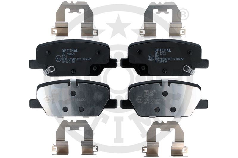 OPTIMAL BP-13021 Fren Balata Seti Diskli Fren Hyundai Santa Fe Iv Tm Tma Santa Fe Iv Suv Van Tm 2018/02 >