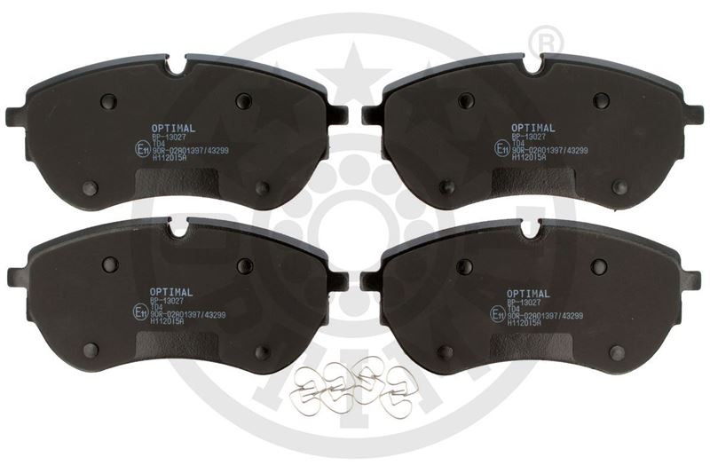 OPTIMAL BP-13027 Fren Balata Seti Diskli Fren Vw Amarok 2ha 2hb S1b S6b S7a S7b Amarok Platform/Chassis S1b S6b S7b 2010/09 >