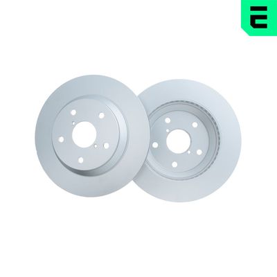 OPTIMAL BS-1060C Adet Antik Orozyon Boyali Fren Disk Subaru Forester Sk 2018/04 >