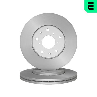 OPTIMAL BS-9452C Adet Ön Antik Orozyon Boyali Fren Disk Suzuki Swift Iii Mz Ez 2006/05 >