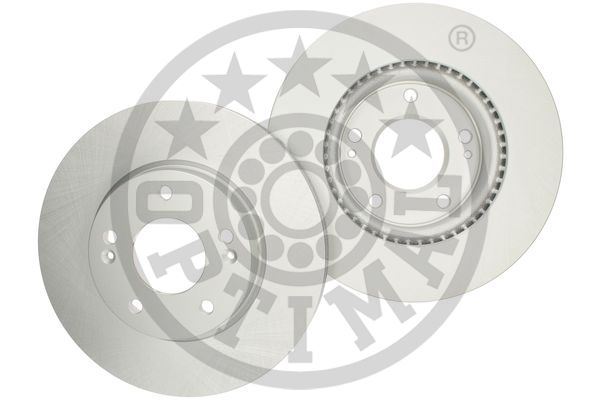 OPTIMAL BS-9505C Adet Ön Antik Orozyon Boyali Fren Disk Hyundai Ioniq Ae Kia Niro Niro Van De 2016/03 >