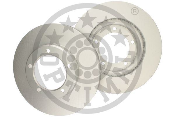 OPTIMAL BS-9510C Adet Ön Antik Orozyon Boyali Fren Disk Toyota Land Cruiser J7 Land Cruiser Pick-Up J7 1990/01 >