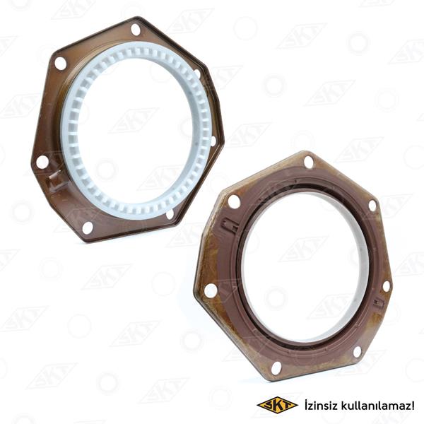 SKT 417108-V Arka Krank Keçesi Flanşli Boxer-Jumper-Movano-Master-Daily 2.5-2.8 D-Hdi 114x171x177x13