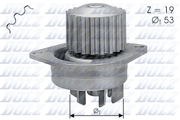 DOLZ C113 Devirdaim 106-206-307-C2-C3-C4-Saxo-Xsara-Berlingo-Partner 1.6 16v-Dfm Succe 1.6 16v 09-13 Tu5jp4