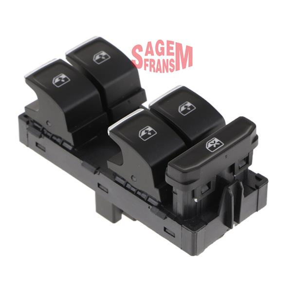 BOEM 5G0959857EWZU Cam Açma Dügmesi Dortlu / Kromlu Golf7-Passat-Arteon-Polo-Taigo-T-Cross-T-Roc-Tiguan-Karoq-Kodiaq-Superb-Ateca-Formentor
