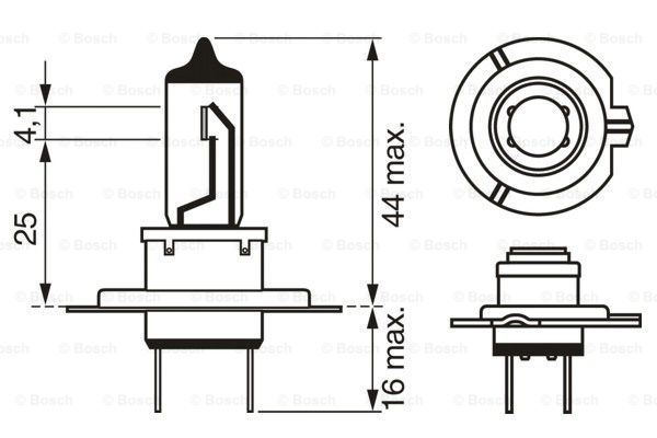 BOSCH 1987301423 1987301075-Oto Akkor Ampulü
