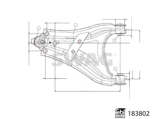SWAG 33109218 Salincak Sol Alt Komple Sac Dacia Duster Ii 17>