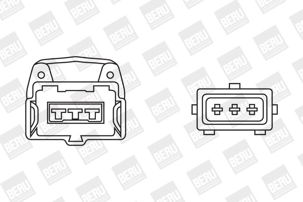 BERU ZSE008 İgnition Coil Zse008 Audi A4. A8