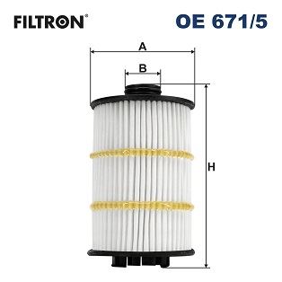 FILTRON OE671.5 Yağ Filtresi Audi A6 4g2/4g5/4gc/4gd -A7 4ga/Gf -A8 4h