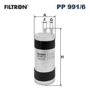 FILTRON PP991.6 Yakit Filtresi Audi A6 4a -A7 4k -A8 4n -Porsche Panamera Ii