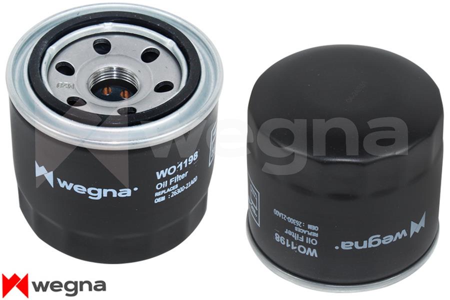 WEGNA WO1198 Yağ Filtresi Accent-Era-Elantra-Ecel-Getz- 1.5-1.6-1.8-1.9d-2.0 Tüm Modeller W 811/80