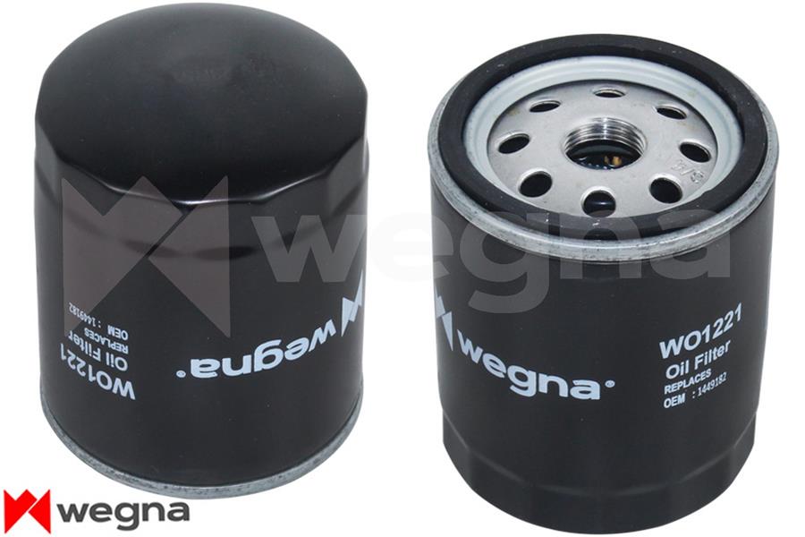 WEGNA WO1221 Yağ Filtresi Toyota Auris Corolla 1.4l 1ndtv Nde120 Nde150 02-09 / Yaris 1.4l 1ndtv Nlp90 06-09 / Hi Lux 2.5l 2kdftv Kun15 Kun25 Kun26 Vigo 05-15 / 2.4l 2gdftv Gun125 Revo 15-> - Kısa Tip