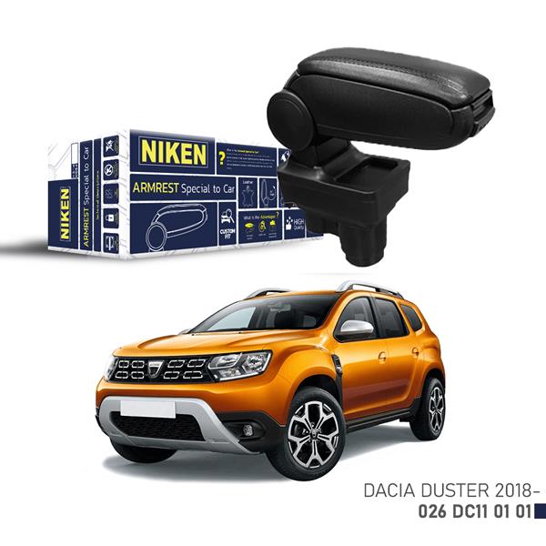 NIKEN 026DC110101 Araca Özel Kol Dayama Siyah Dacia Duster 18 >