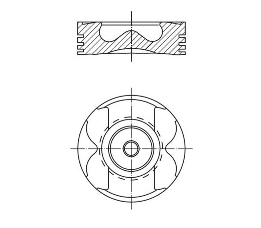 GOE-8770257STD000G Piston Segman Std 84.00 Mm ( Bmw N-47 F-10/15/20/25/30-E90 Lci 13- )