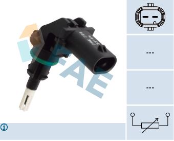 FAE 33164 Sicaklik Sensoru Bmw F10 F20 F30 F22 F32 F34 F36 F40 F46 G22 F07 G30 G32 F01 G11 G12 E84 F48 G15 G15 F15 F16 F25 F26 G01 Mini R55 R56 R60 F54 F55 F56