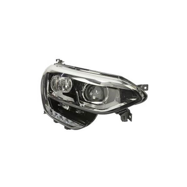 AYF-202328 Far Sag Motorlu Ledli Krom Çerçeveli Renault Megane Iv 2016-2020 Joy Model